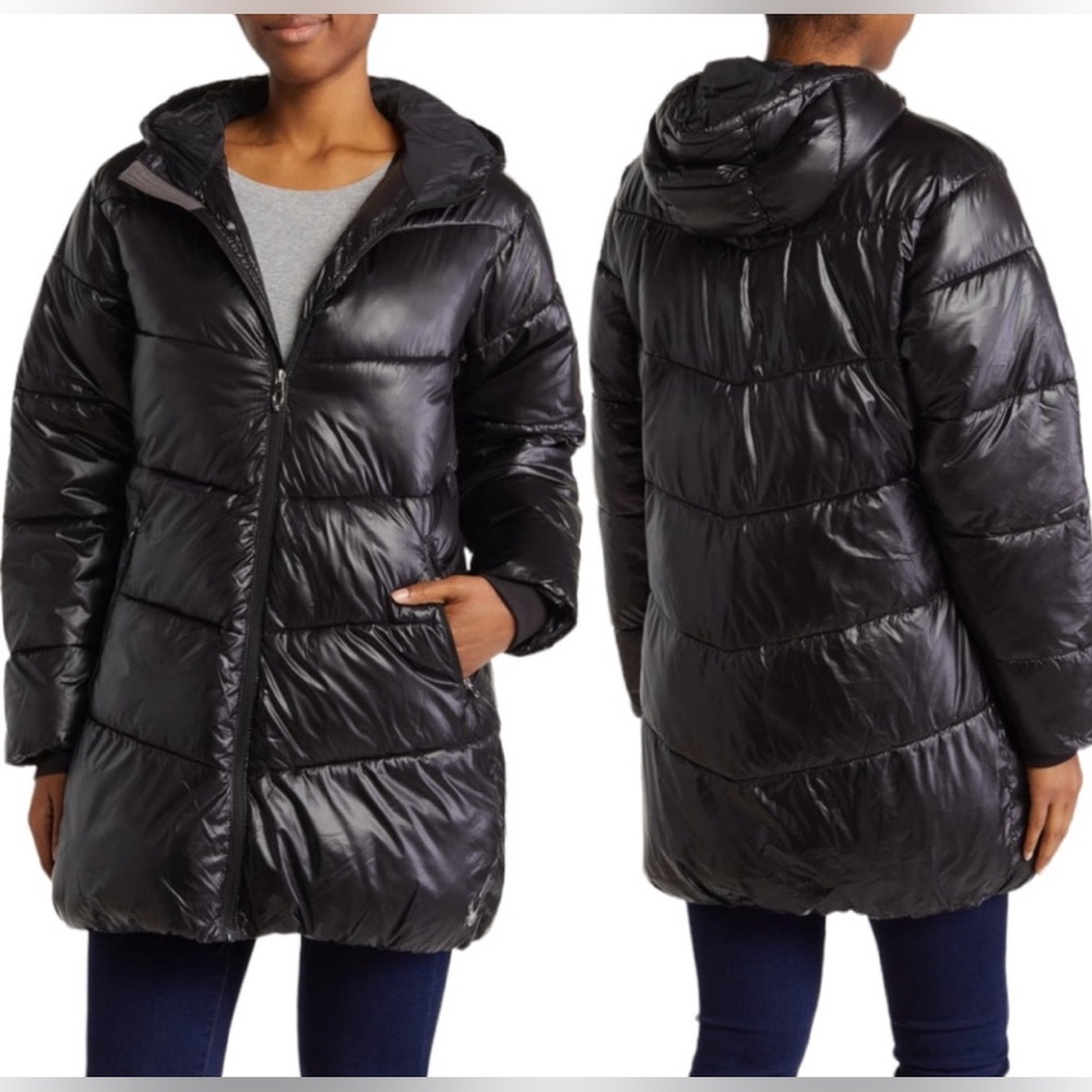 New Spyder ThermaWeb Puffer Coat. Size M